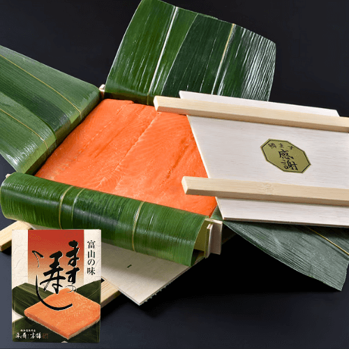 【富山名物】【平ら寿し本舗】ますの寿し 一重（角形・無添加）1～2人前
